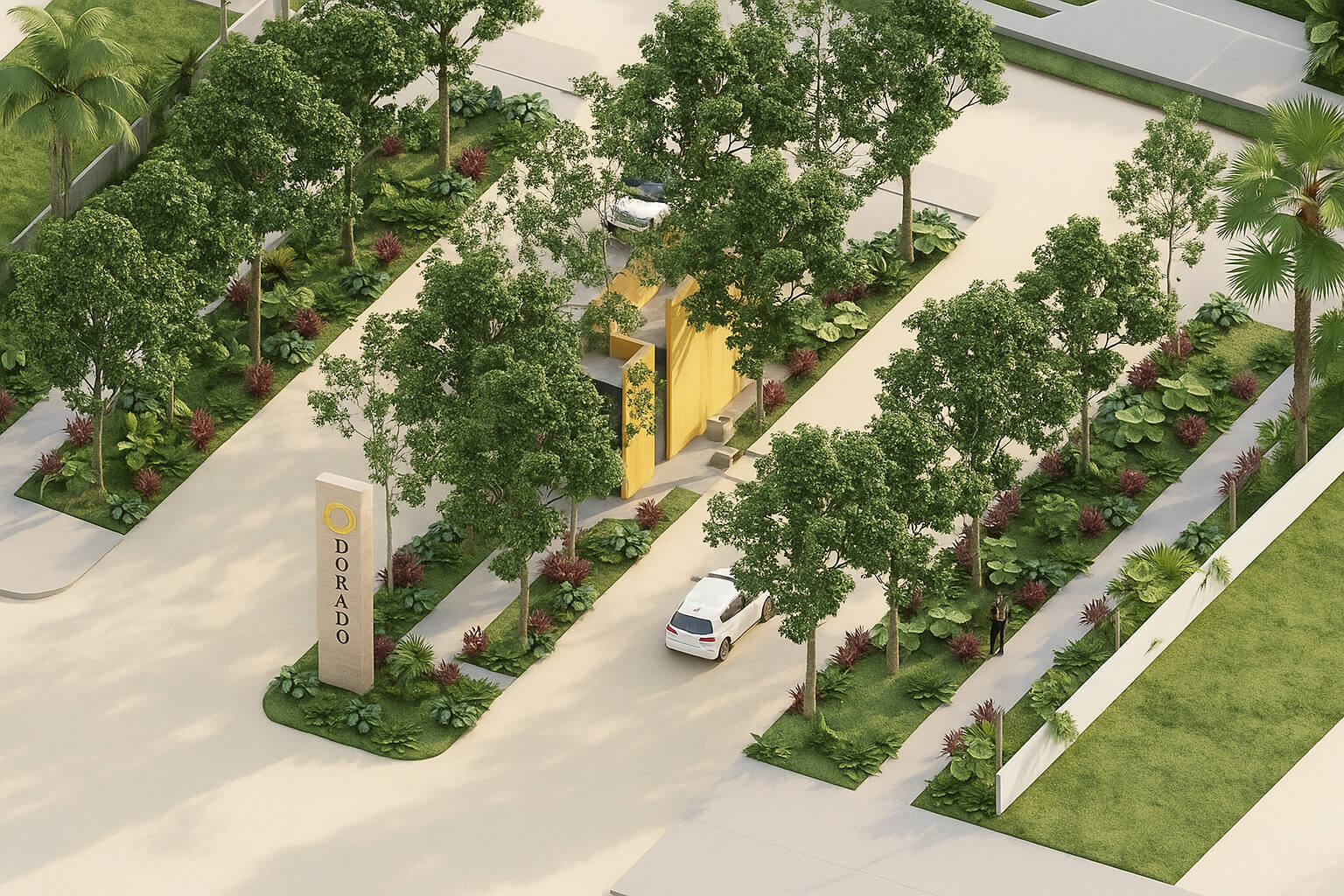 Caseta de Vigilancia Dorado