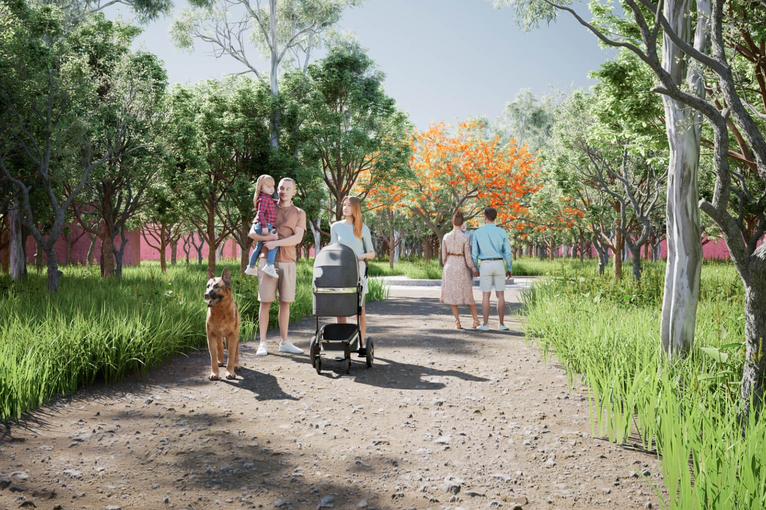 Nodo Flamboyán Dorado